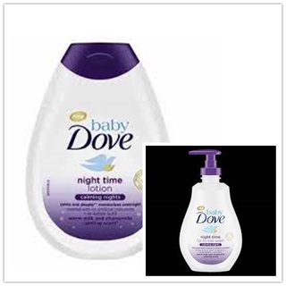 Dove 嬰兒乳液-400ml(舒眠配方)*2+洗髮沐浴400ml*2