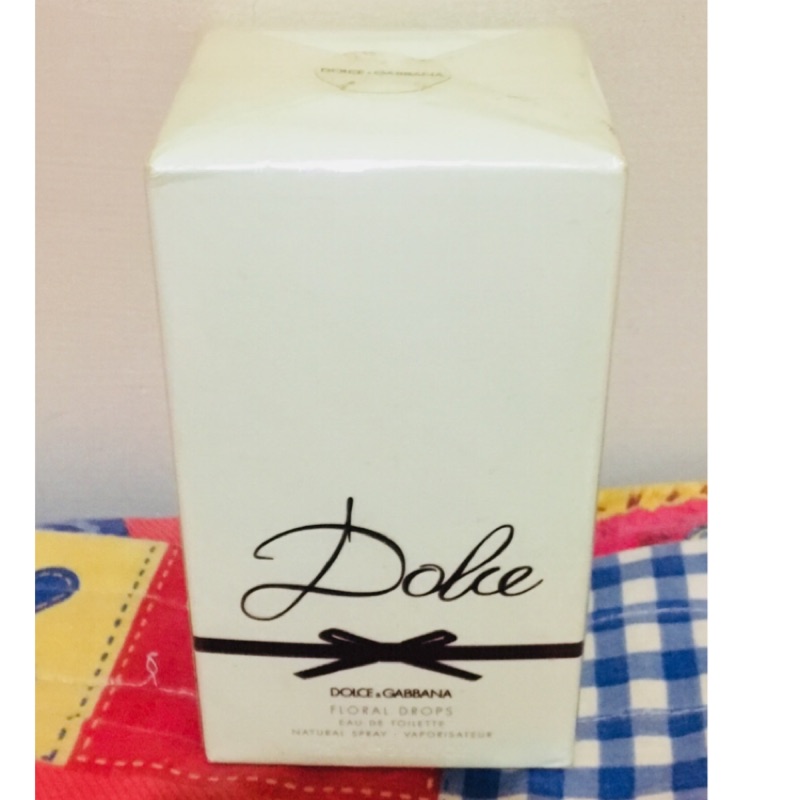 D&amp;G Dolce Floral Drops 75ML甜蜜女性淡香水and香水分裝瓶