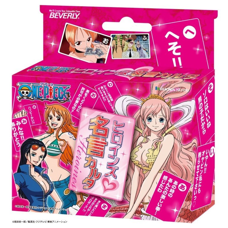 日本帶回現貨 海賊王日本花牌航海王百人一首歌牌one Piece 娜美羅賓魯夫喬巴聖誕交換禮物 蝦皮購物