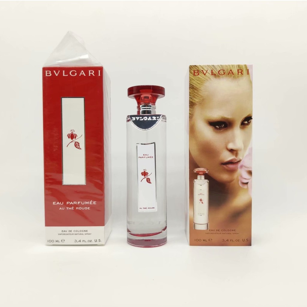 Time Bvlgari Au The Vert 寶格麗紅茶女士香水100ml 女性香水女士淡香水送禮香水 蝦皮購物