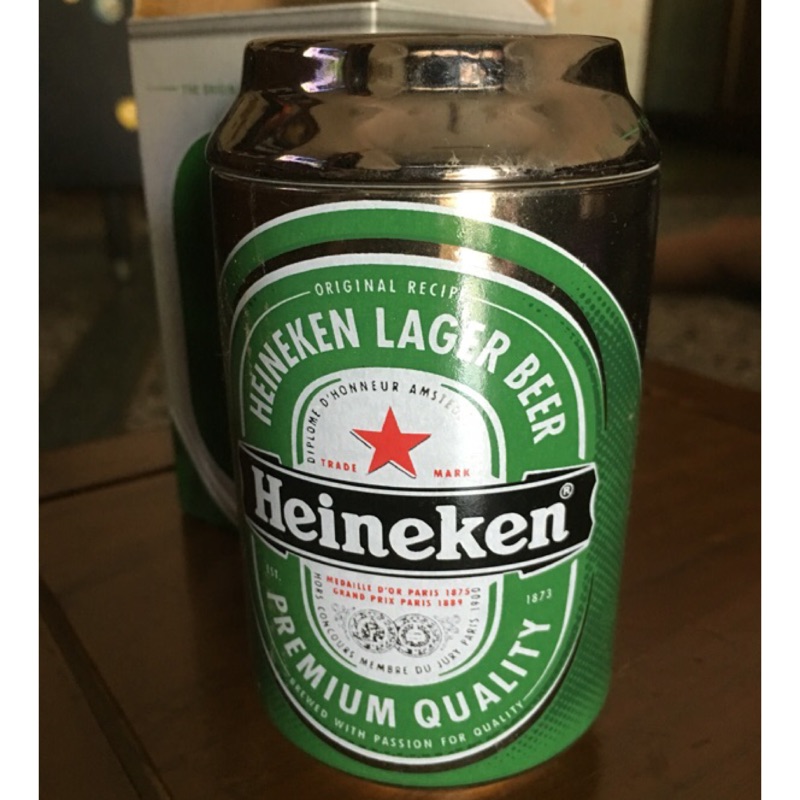 海尼根啤酒罐造型杯