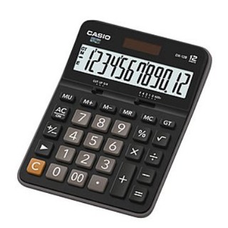 CASIO 商用計算機 12位數 大型顯示幕 獨立記憶體 DX-12B