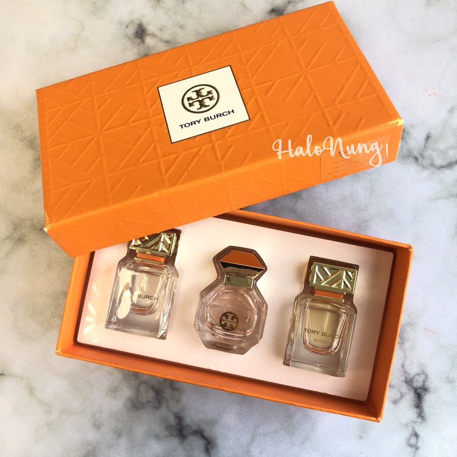 [HALO NunG !] Tory Burch 經典 橘盒 迷你香水組 現貨