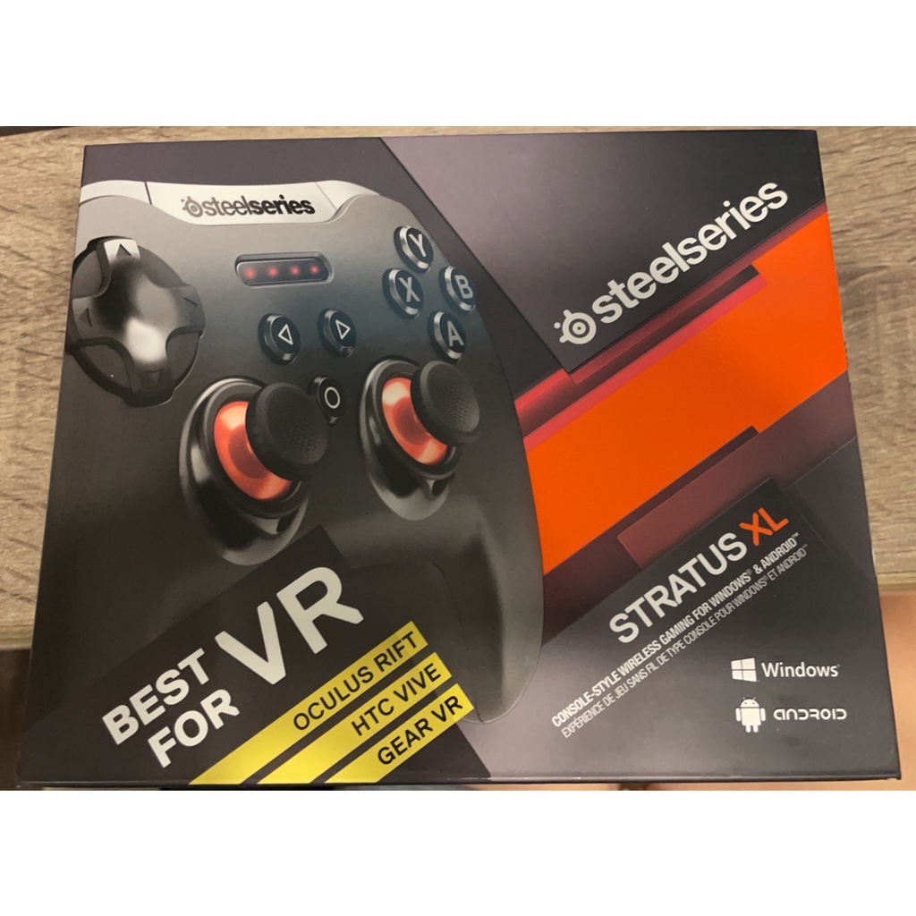 @weli127-限定下標-全新-Steelseries Stratus XL 搖桿 Windows、android可用