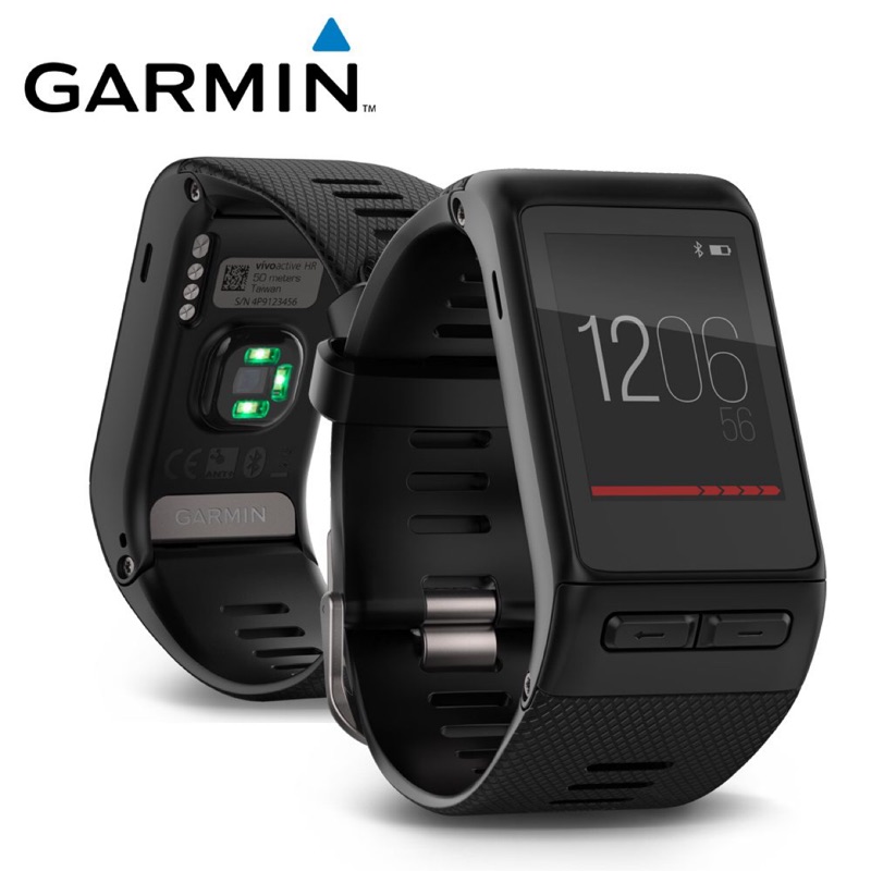 Garmin vivoactive HR 腕式心率GPS智慧運動錶 二手