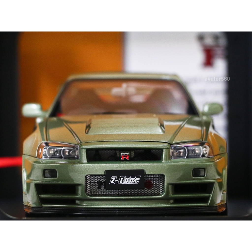 Autoart 1 18 Nissan Nismo R34 Gtr Z Tune 蝦皮購物
