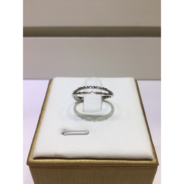 「瑞安珠寶」PT950純白金時尚造型白金戒指
