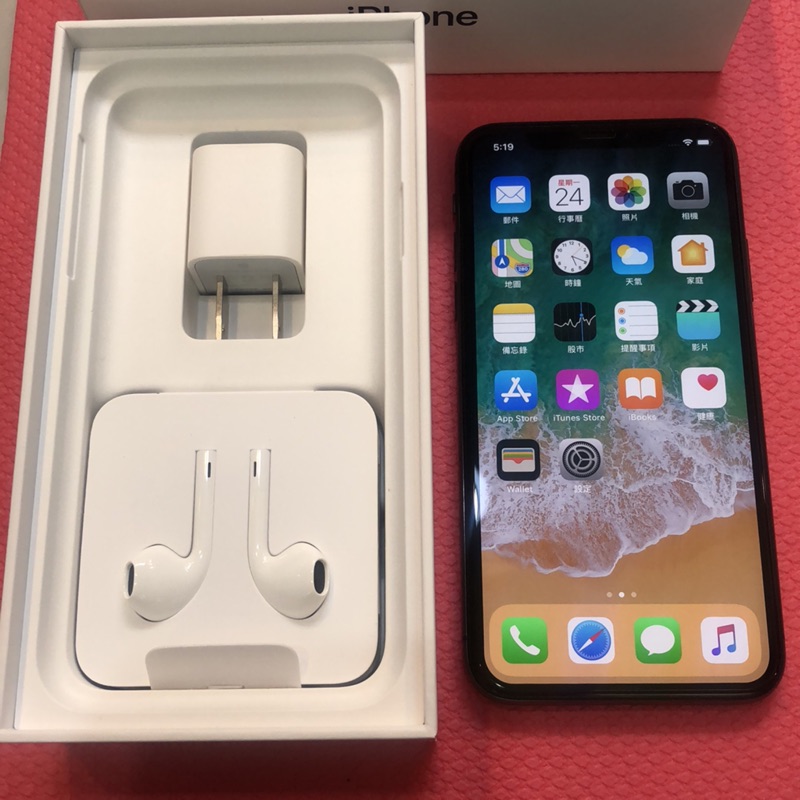 iPhone X 256G 黑色，中古機二手機