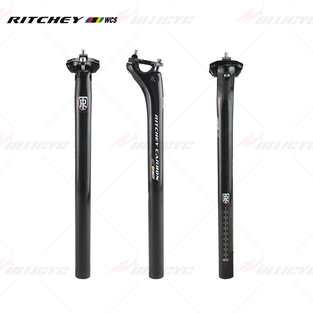 Ritchey 3K 全碳座桿山地車公路自行車碳纖維座桿座管 27.2 /30.8/ 31.6 * 350 /400mm