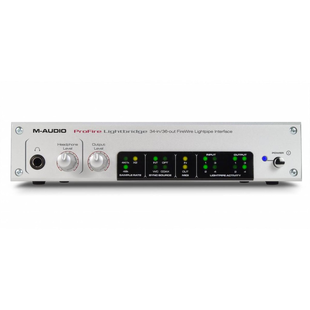 【新麗聲樂器】M-Audio ProFire Lightbridge FireWire 火線 光導管 錄音介面 音效卡