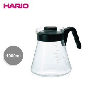 日本 HARIOV60好握黑色咖啡壺-1000ml (VCS-03B)