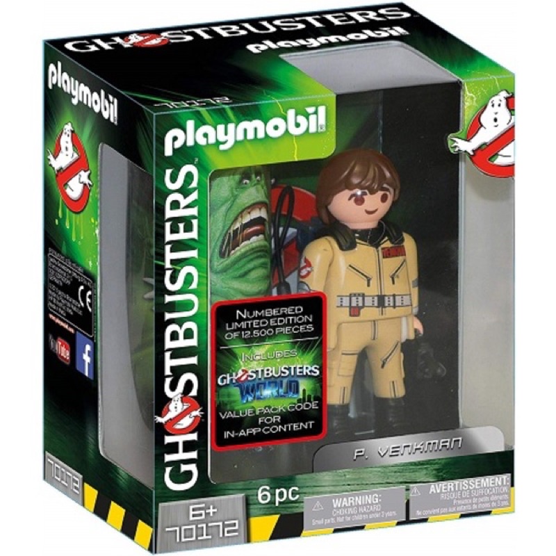 摩比 摩比人偶 playmobil ghostbusters 抓鬼特攻隊 捉鬼特攻隊 魔鬼剋星 收藏型 彼得·威克曼