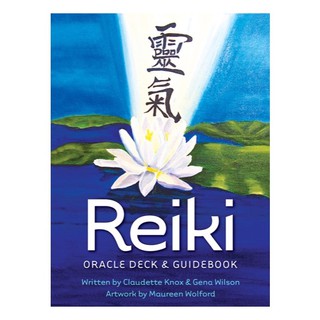696【佛化人生】現貨 正版 靈氣占卜卡 Reiki Oracle Deck & Guidebook