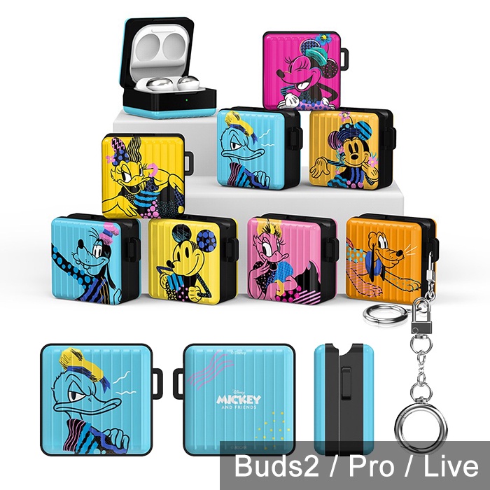 Buds2 Pro Buds FE Live 保護殼│韓國 迪士尼 米奇 米妮 唐老鴨 黛西 吸震防摔 保護套 耳機殼
