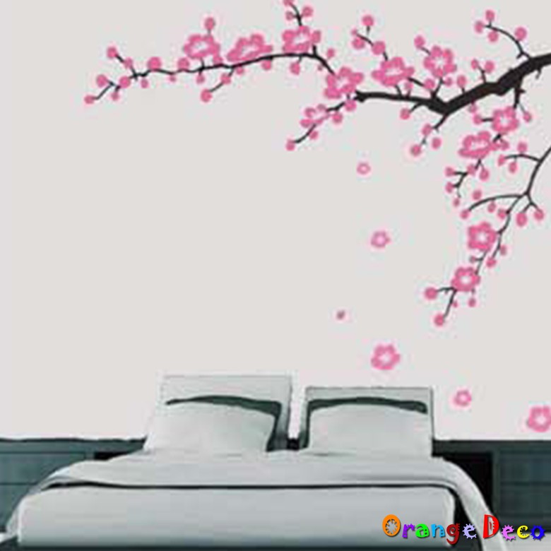 【橘果設計】梅花樹 壁貼 牆貼 壁紙 DIY組合裝飾佈置