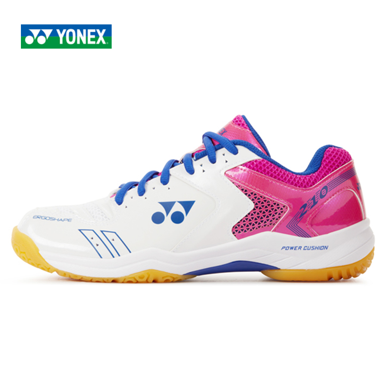 YONEX/尤尼克斯男女同款系帶羽毛球鞋運動鞋防滑減震yySHB210CR