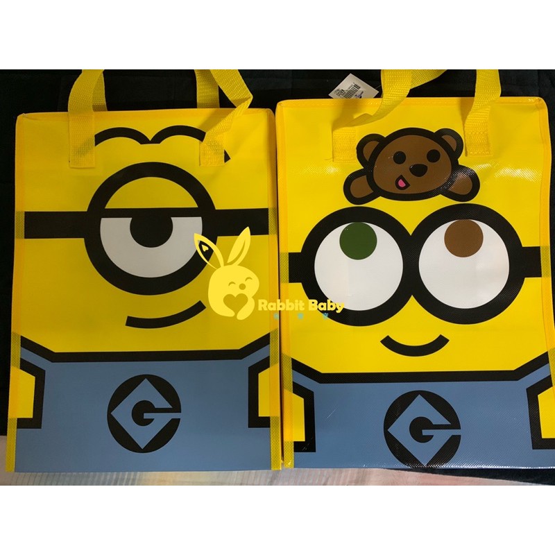 現貨 兔寶寶日本代購 大阪環球影城usj 小小兵神偷奶爸minions 手提袋防水袋購物袋環保袋便當袋 蝦皮購物