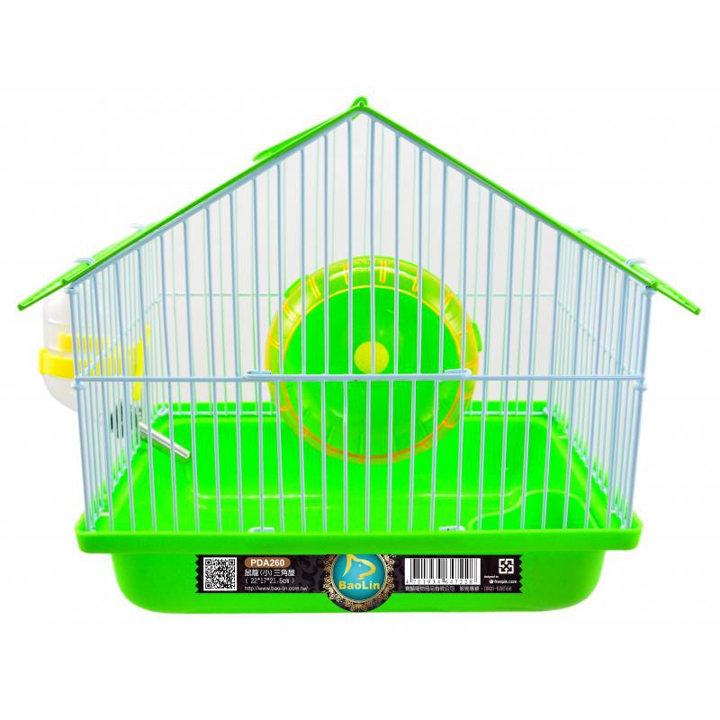 鼠籠(小)三角屋 寵物鼠外出提籠 鼠籠 三角屋 小動物飼養籠 郊遊籠[PDA260]