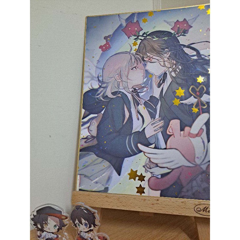 槍彈辯駁彈丸論破神座出流日向創七海千秋set 周邊色紙同人本 蝦皮購物