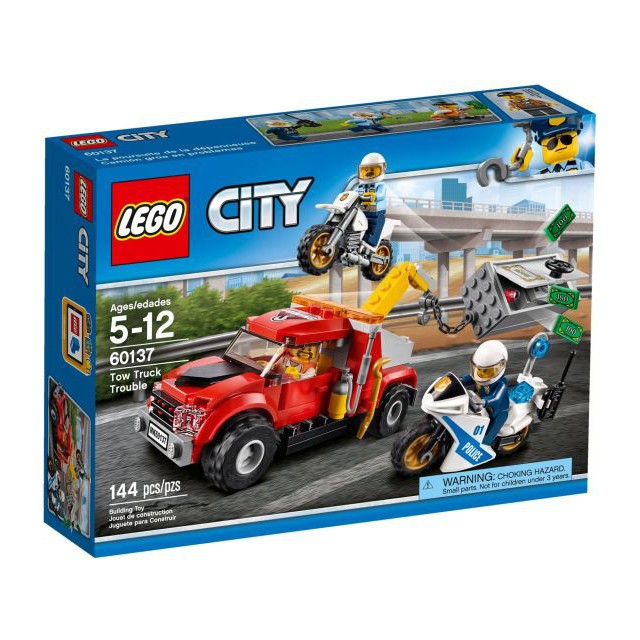 【亞當與麥斯】LEGO 60137 Tow Truck Trouble