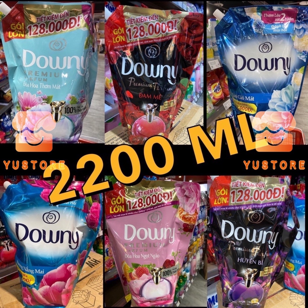 【越南】Downy 2.4L 2.2L 2.3L 香水 柔軟精 大包補充包 P&G旗下品牌 NUOC XA VAI