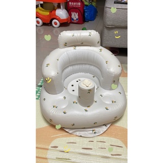 ins風 寶寶橄欖圖 充氣沙發 充氣坐椅