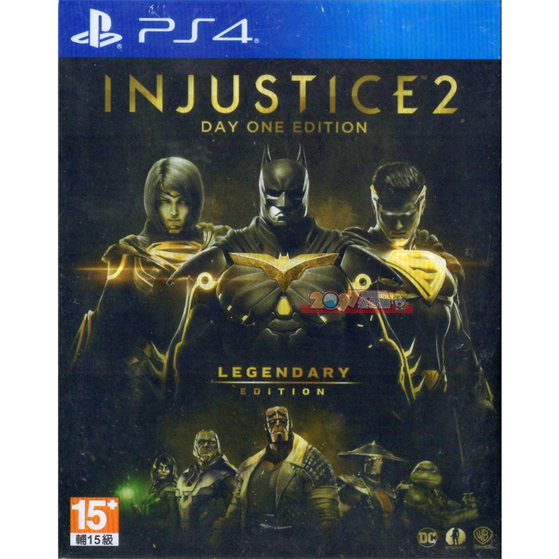 全新未拆 PS4 超級英雄 武力對決2 鐵盒傳奇版 年度完整版 英文亞版 Injustice 2 超人 蝙蝠俠 不義聯盟