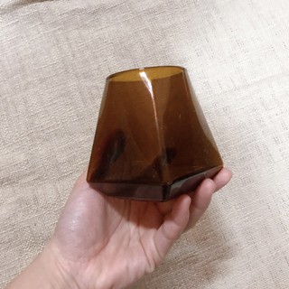 H&M 茶色棕瓶 裝飾小物 小型植栽 玻璃瓶