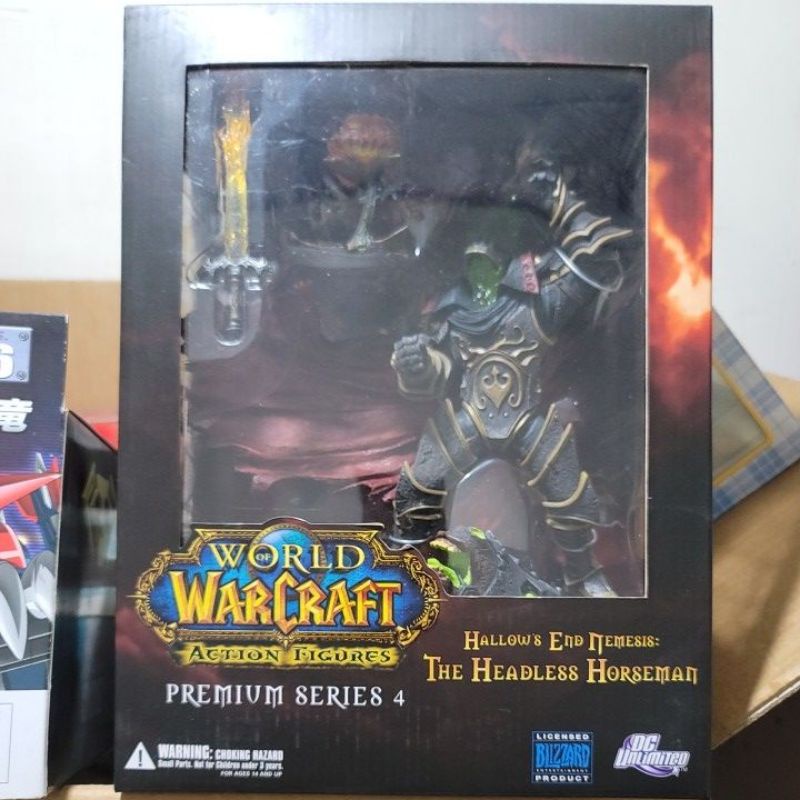 盒微損 全新未拆DC World of WarCraft 魔獸世界 Series 4 HEADLESS HORSEMAN