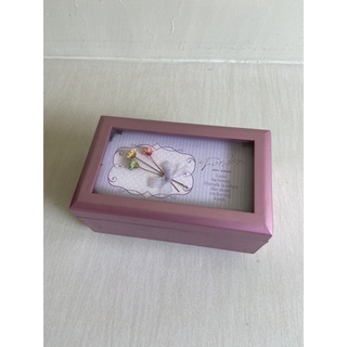 【我的收藏】紫色音樂盒 收納盒 化妝盒 首飾盒 珠寶盒