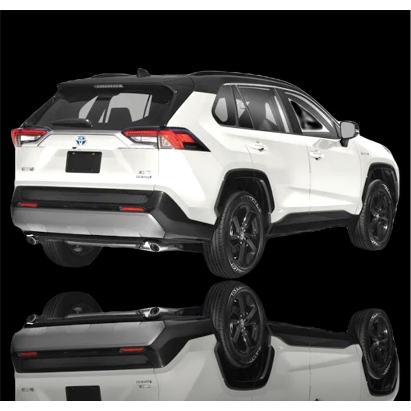 TOYOTA RAV4 專用3D卡固立體 腳踏墊 後防潮墊