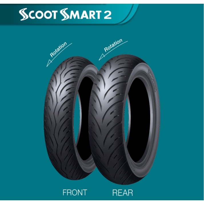 『為鑫』 DUNLOP 登祿普 SCOOT SMART 2 聰明胎2 13070-13 140/70-13