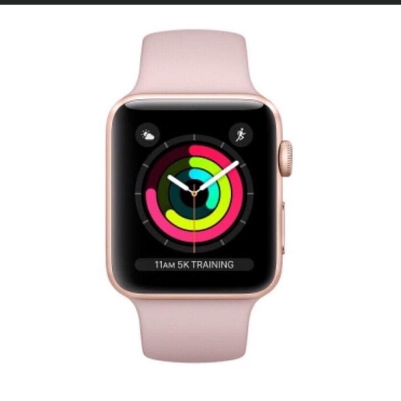 Apple Watch series 3 GPS 42mm 金沙粉色