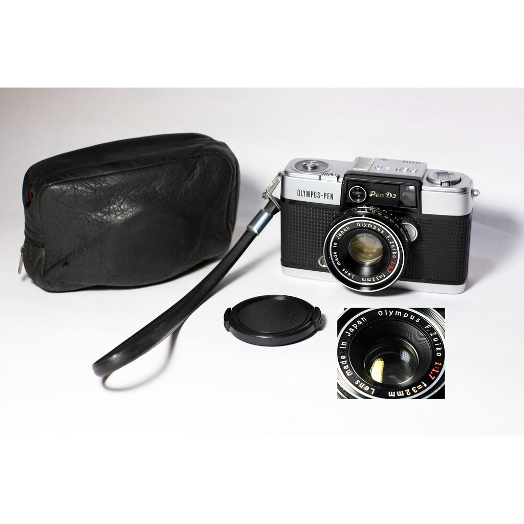 慢調思理 稀少經典美品olympus Pen D3 32mm F1 7 大光圈隨身機 蝦皮購物