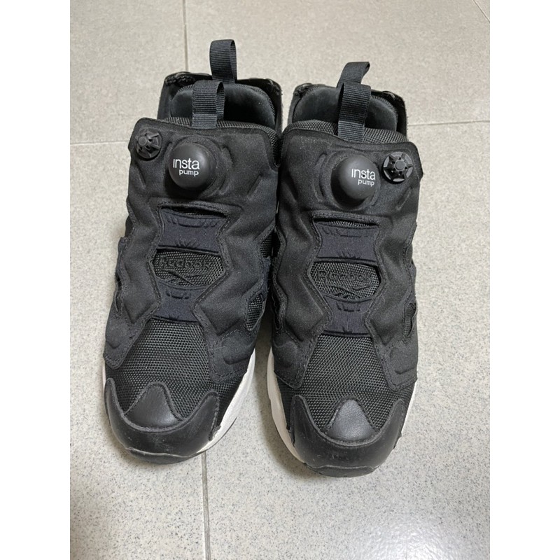 （二手）Reebok pump 黑白配24.5 cm