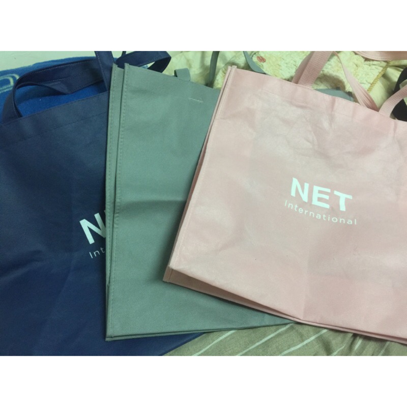 【飛飛小舖】NET 購物袋 環保袋 不織布袋 待產提袋