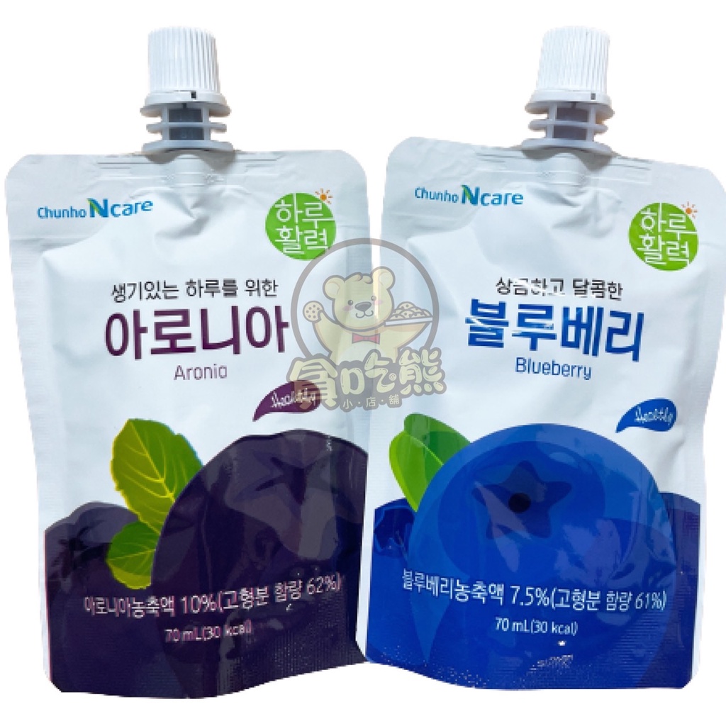 *貪吃熊*韓國 天好 Chunho Ncare 藍莓果汁 野櫻莓果汁 果汁 韓國果汁  藍莓 野櫻梅