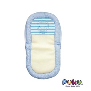 PUKU 藍色企鵝 水藍色 嬰幼兒防蚊睡墊