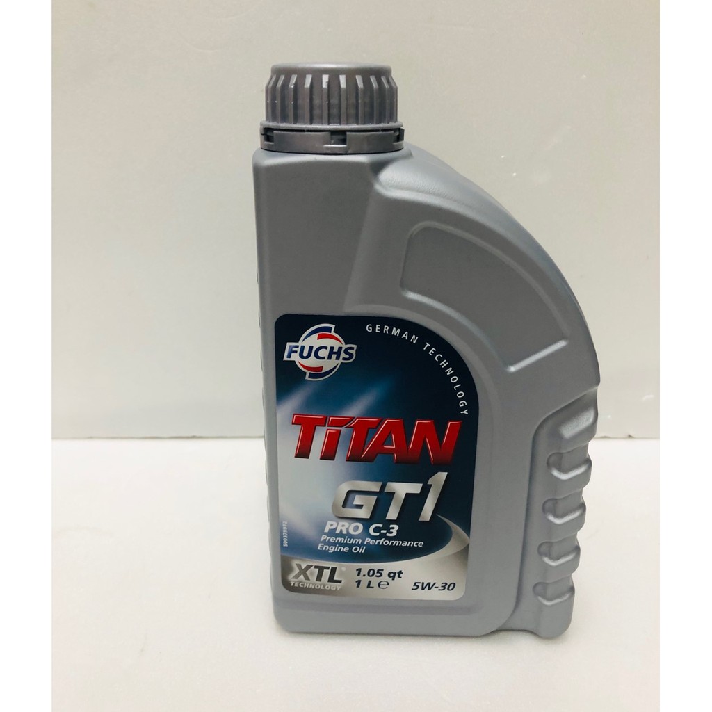 油膩膩自取價145元fuchs 福斯titan Gt1 Pro C 3 C3 Xtl 5w 30 5w30 蝦皮購物