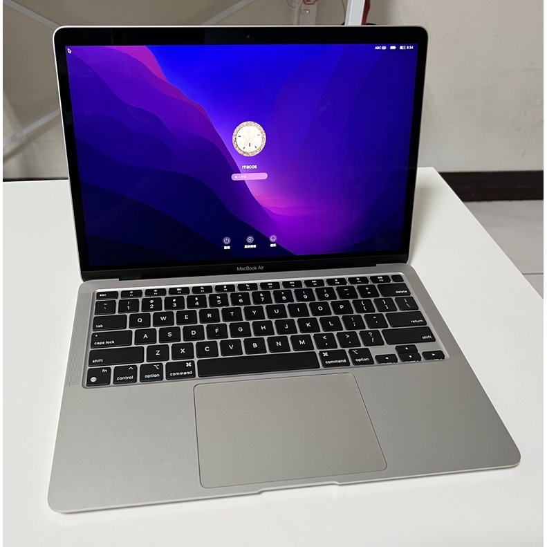 蘋果 Apple MacBook Air 2020 m1/8G/512G 銀色