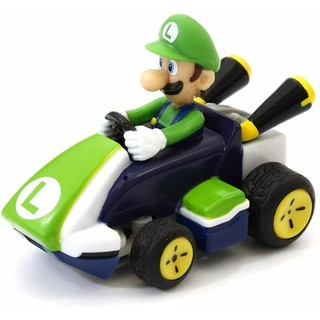 ☆88玩具收納☆日本任天堂 387847 MARIO 超級瑪莉歐 2.5吋 路易奇 迷你無線遙控車掌上型遙控賽車 特價