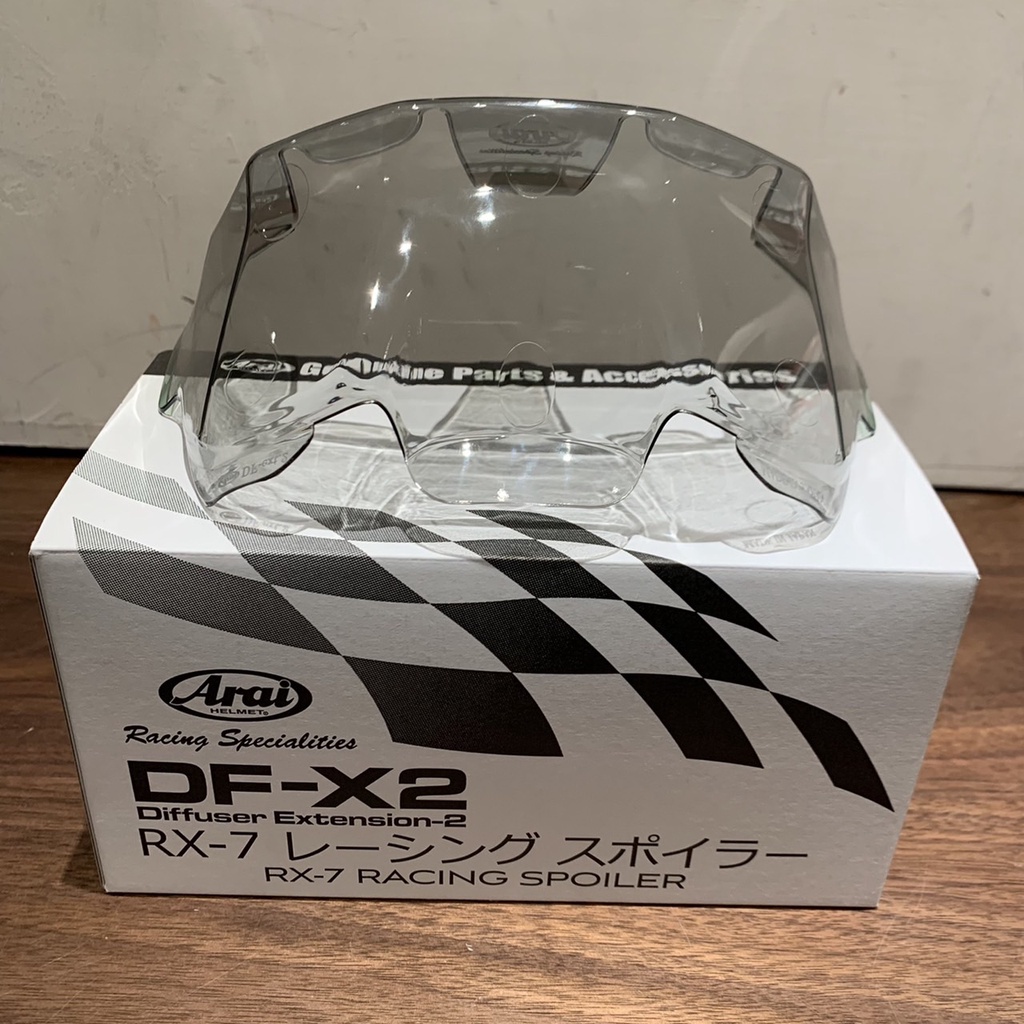 『Riderment』實體店面 ✨現貨✨ Arai Rx7x 原廠鴨尾 透明/淺暗/亮白/消光黑 空力套件 擾流