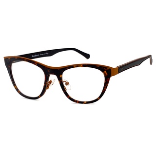 光學眼鏡 知名眼鏡行 (回饋價) - 薄鋼鏡框+複合材質鏡腳 湖迫框雙色系列 高品質光學鏡框 (複合材質/全框)
