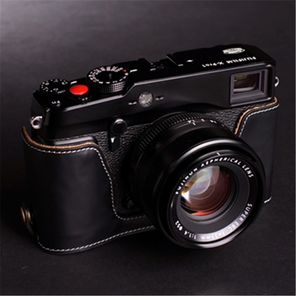 【台灣TP】真皮 適用於 FUJIFILM X-Pro1   開底真皮底座 快拆電池 相機包 皮套