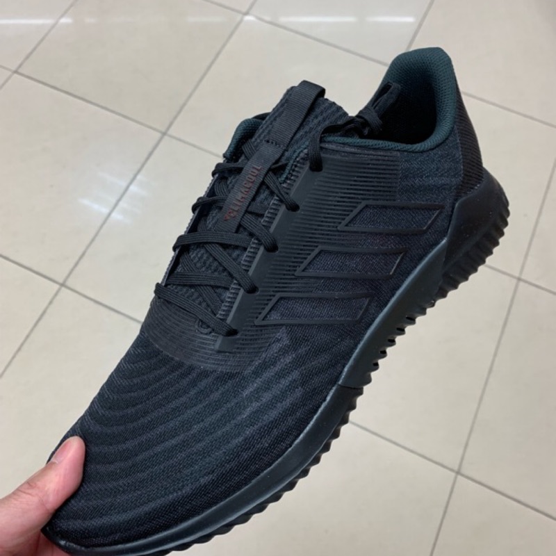  ADIDAS climacool 2.0 m 全透氣 貝克漢 全黑色 慢跑鞋 B75855