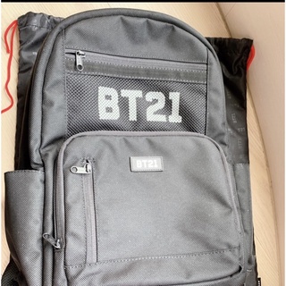 BTS 雙肩書包 BT21 書包 男女學生背包 雙肩包 加防塵袋