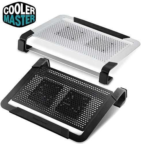 【 酷媽散熱墊 】Coolermaster 酷媽 U2 PLUS 鋁製雙風扇 筆電散熱墊 支援至 17" ..