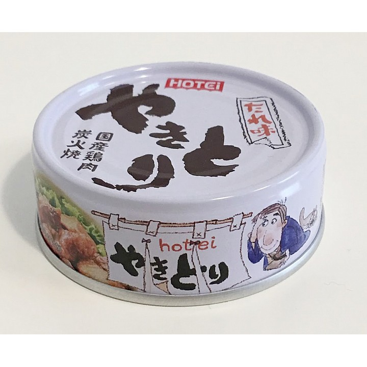 Hotei 炭火燒烤雞肉罐頭 燒烤味 烤雞罐頭 日本罐頭 雞肉 日本國產 75公克 好市多 好市多代購 蝦皮最便宜