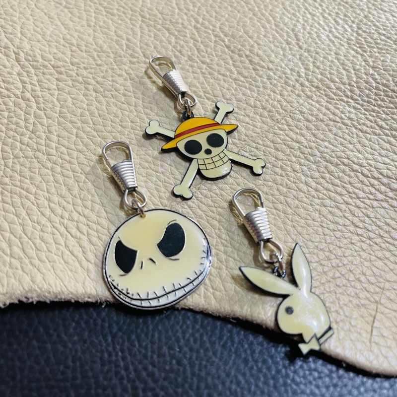 航海王 傑克 playboy 復古鐵製鑰匙圈 （整圖$100）