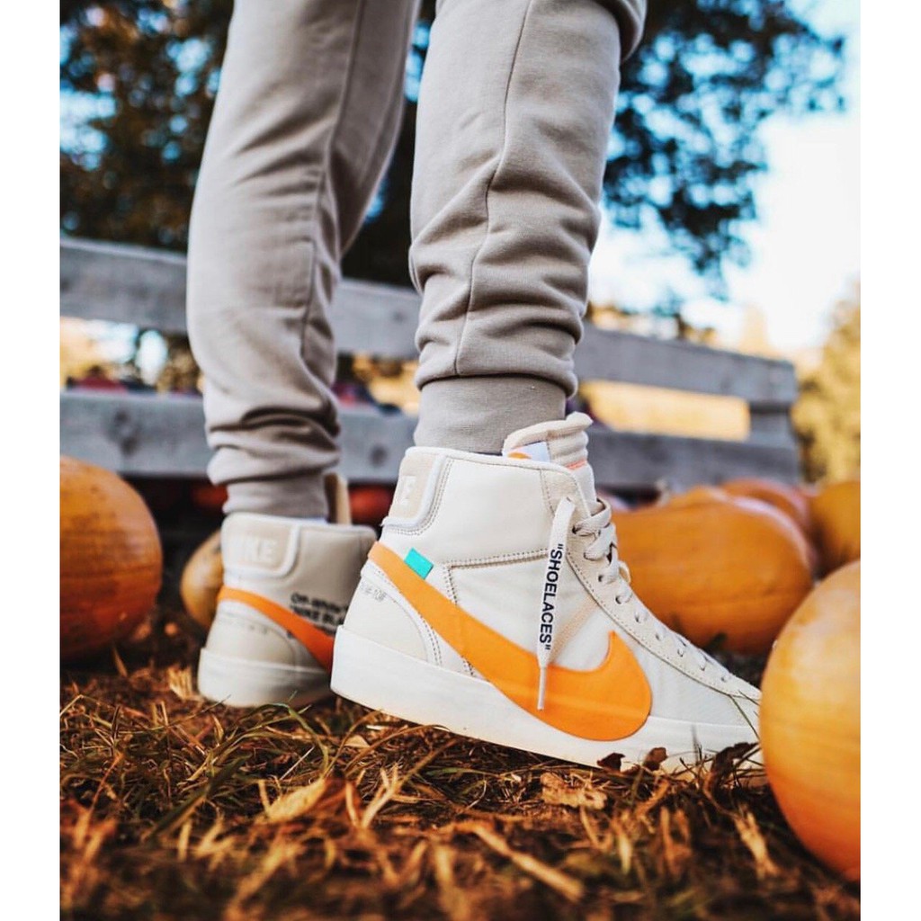 off white nike blaze